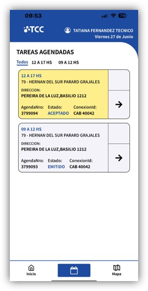 APP Técnicos - Field Service